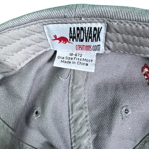 Chapman University Orange, California Gray Logo Strapback Cap Hat - Picture 7 of 7